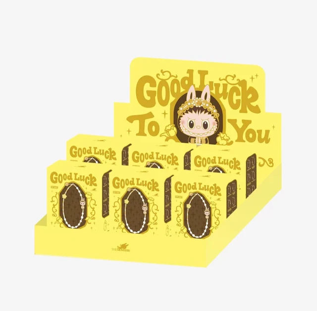 キーホルダー・アクリルキーホルダー LABUBU THE MONSTERS Good Luck to You Genuine The Monsters Labubu Good Luck To You Series Vinyl