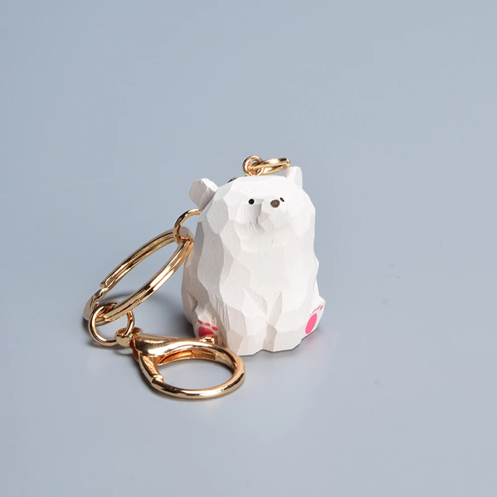 Portachiavi Orso in legno 14 Portachiavi Orso in legno - immagine 10