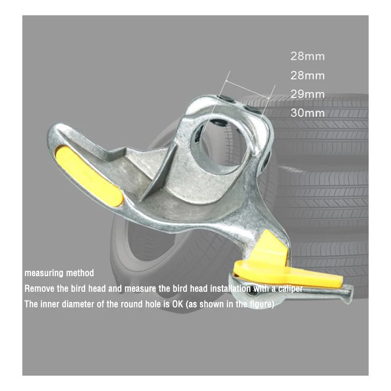 Reifenmontiermaschine Entenkopf 28mm - Nylon Demontagewerkzeug Für Felgenschutz