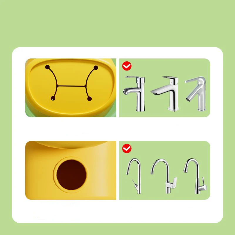 Faucet extender baby lengthening extension universal cute cartoon children anti-splash talisman guide sink 5