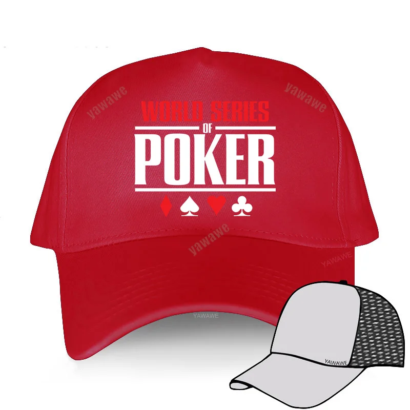 World Series of Poker Baseball Caps Cool Adjustable Outdoor Unisex Hats Women Men Peaked Cap harris tweed baseball cap Baseball Caps