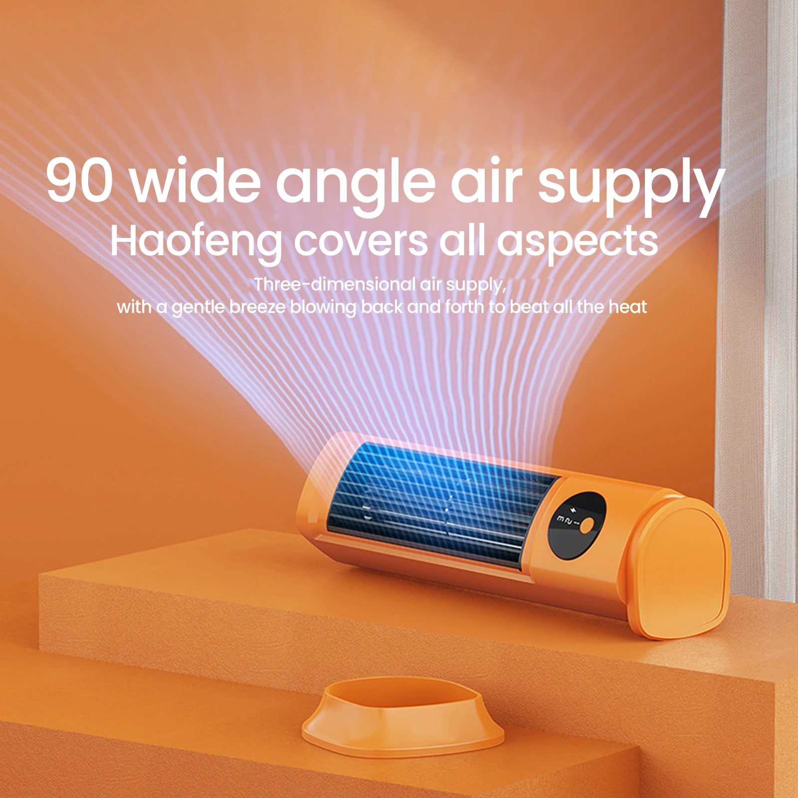 Cooling Ace, Cooling Ace 4.0, Cooling Ace, Quiet, 3-Speed, Bladeless Ace, For Bedroom, Office, Home (Blue, One Size - View #3