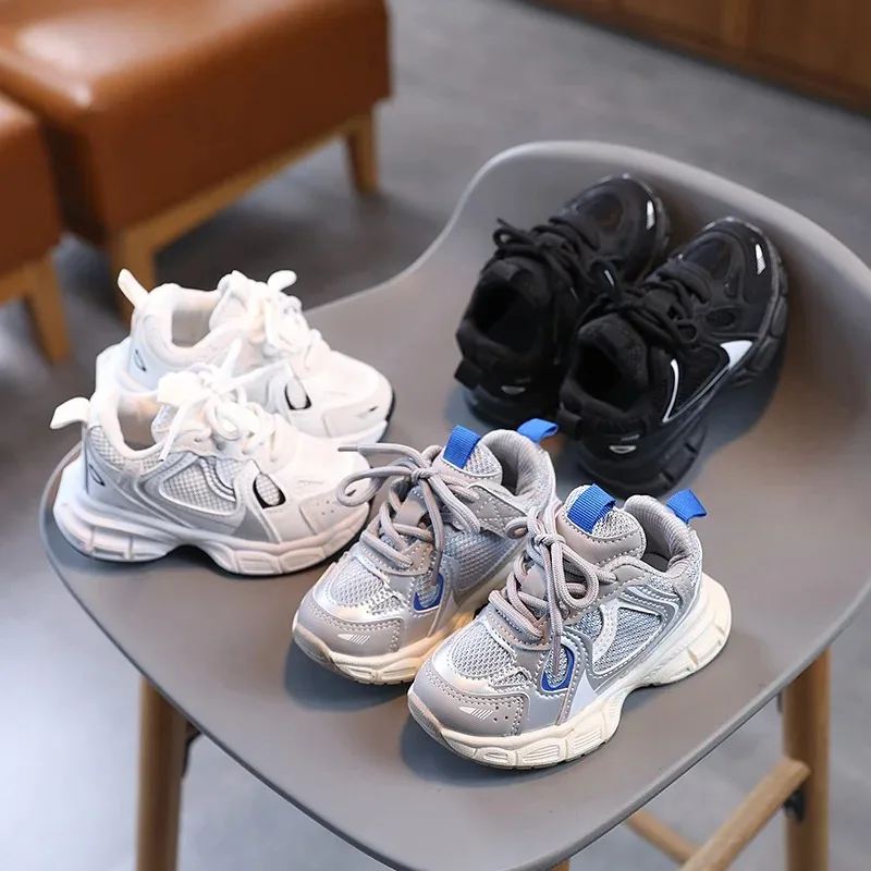 Scarpe da Corsa Casual per Bambini con Suola Spessa, Scarpe Sportive Versatili alla Moda per Ragazzi e Ragazze, Nuove Sneakers Traspiranti in Mesh per Bambini 2026 - immagine 5