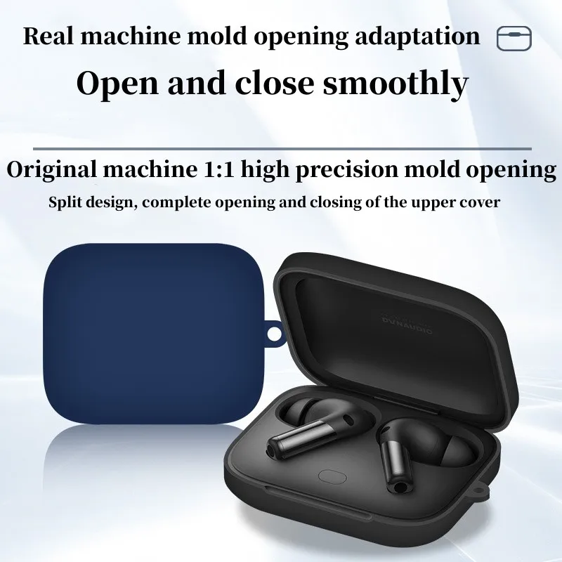 2023Nuova Custodia In Silicone Tinta Unita Per One Plus Buds Pro 2 Silicone Liquido Con Gancio Custodia Antigoccia Per One Plus Buds Pro 2 Cover