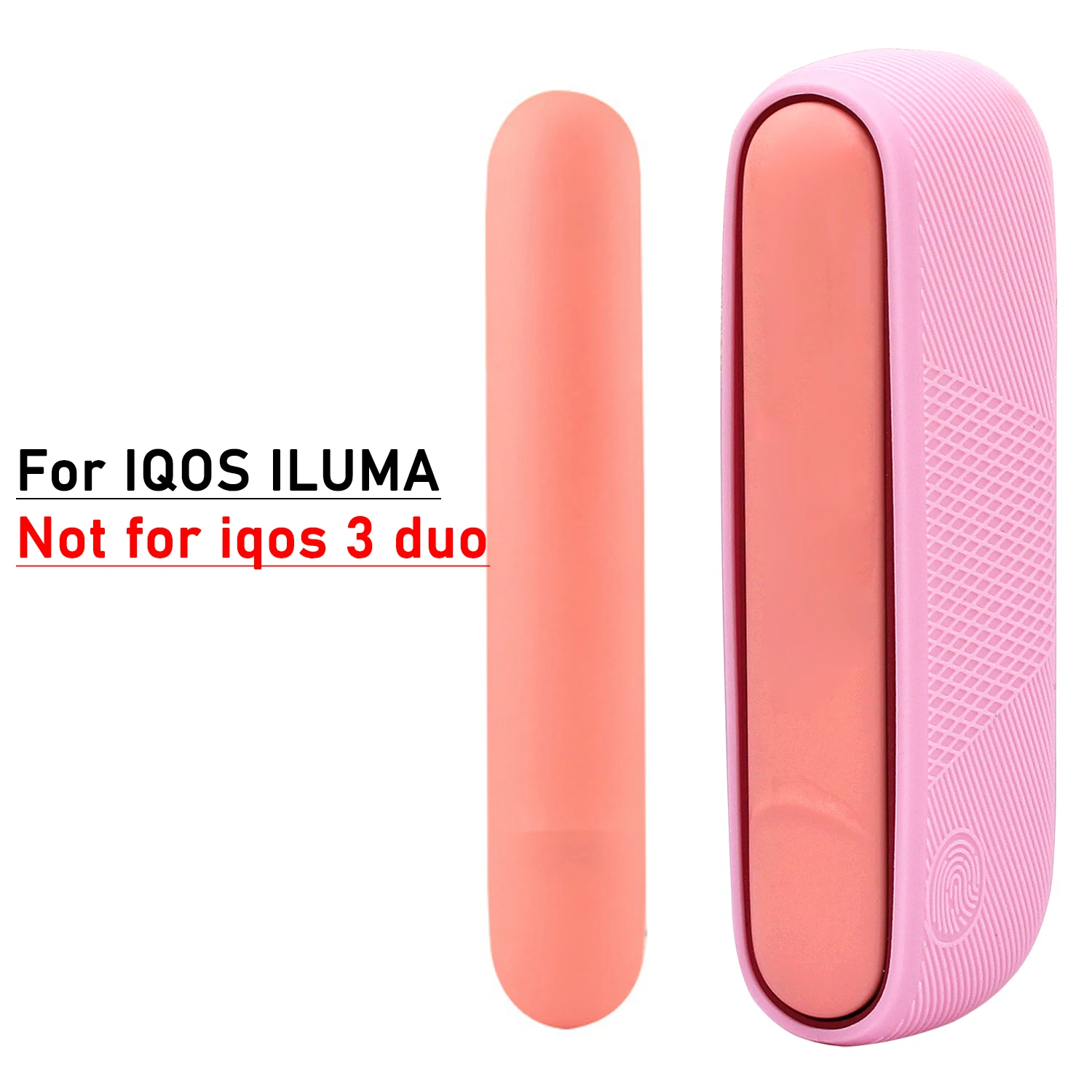 Cover compatible with IQOS ILUMA PRIME, soft protective case compatible  with IQOS ILUMA PRIME silicone soft touch, against scratches drops and  accidental bumps (Pink) : : Electronics & Photo