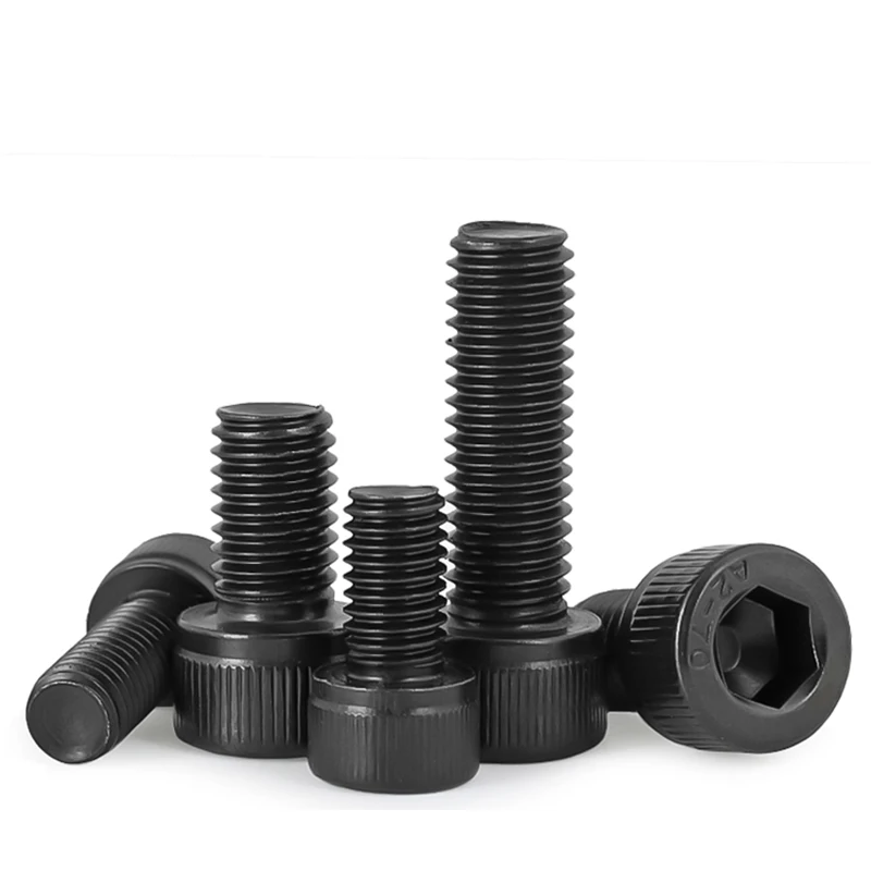 2~50pcs M1.6-M12 304 Stainless Steel Hexagon Socket Head Cap Screw DIN912
