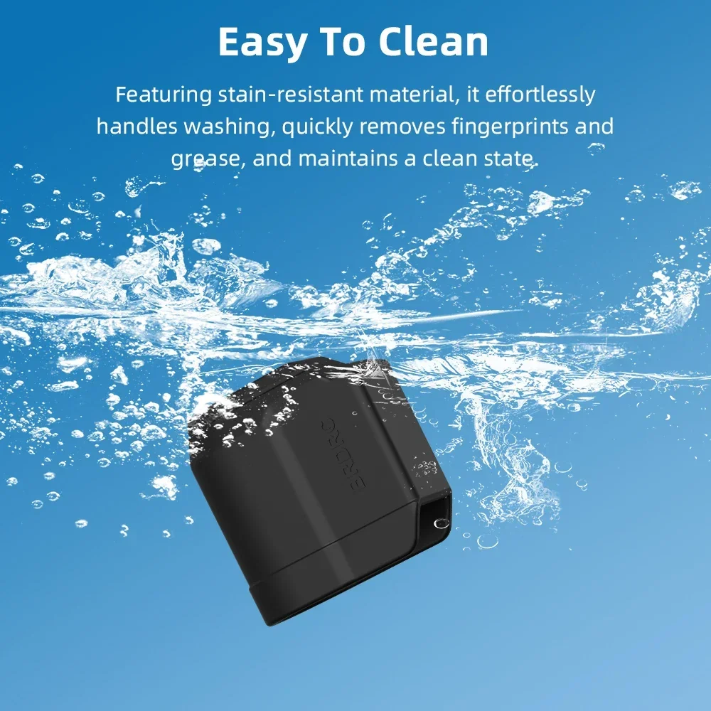 Silicone Lens Cap for DJI Pocket 3 Handheld Gimbal Camera Protective Cover Scratch-resistant Shell Handheld Accessory