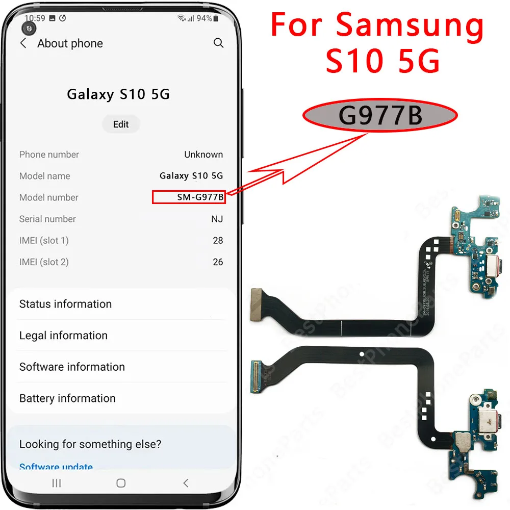 Premium Charging Port USB Charge Connector Board - High-Quality Replacement Flex Spare Parts
