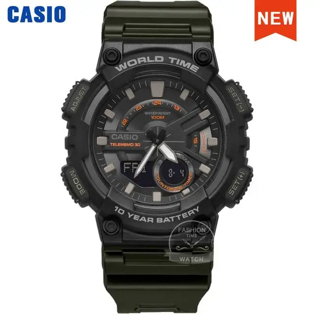 Casio Orologio Analogico-Digale al Quarzo Uomo con | FindTheDeal