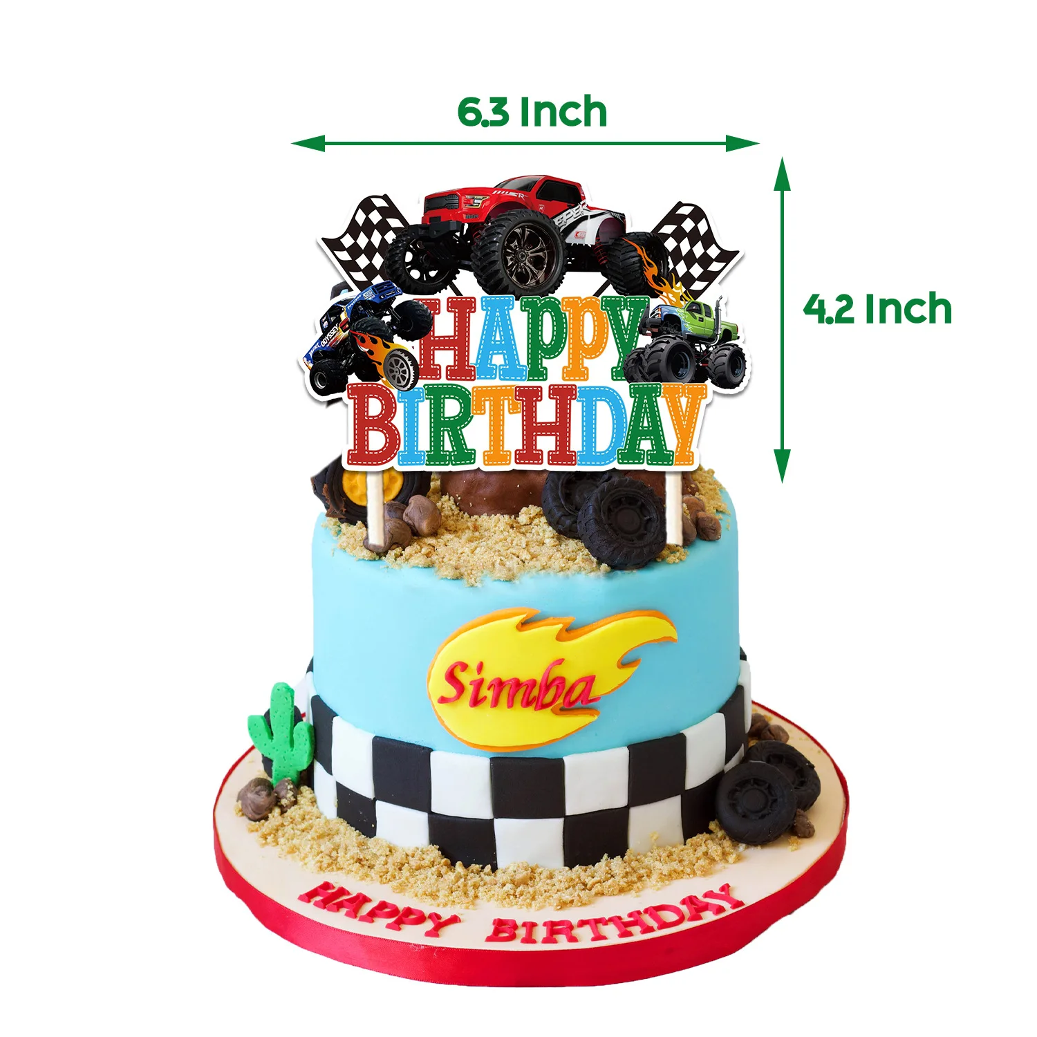 1pcs cake topper