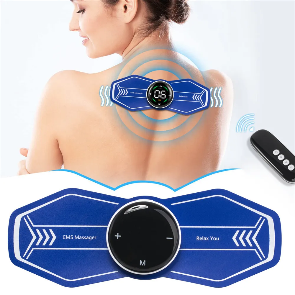 

Neck Massager EMS Electric Cervical Massage Patch Low Frequency Pulse Therapy Instrument For Muscle Pain Relief