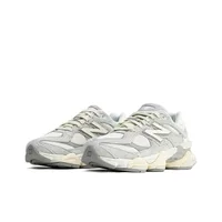 New Balance 9060 Sneakers décontractées à tige basse, sportives, confortables et résistantes à l'usure, unisexes gris et blanc U9060HSA 3
