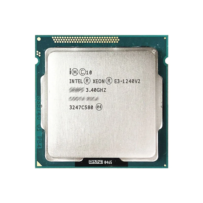Intel Xeon E3 1240 V2 E3-1240V2 usado 3,4 GHz Quad Core 8M 69W CPU ...