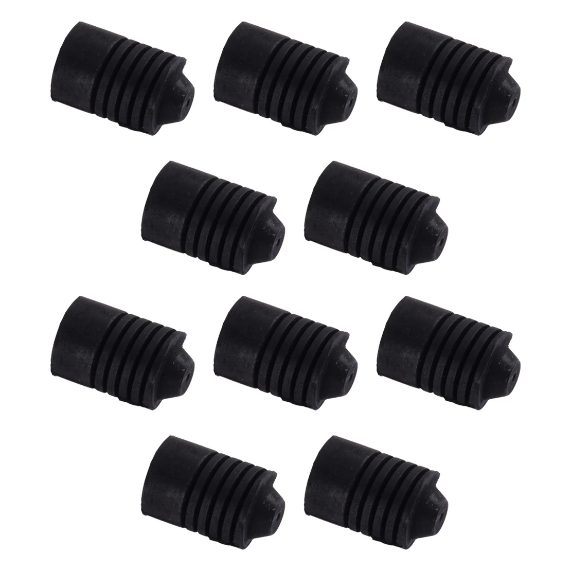 

10pcs/Set Black Hood Bumper Lower Slam Rubber Damper Buffer Stopper Cushion Pad Fit for Toyota