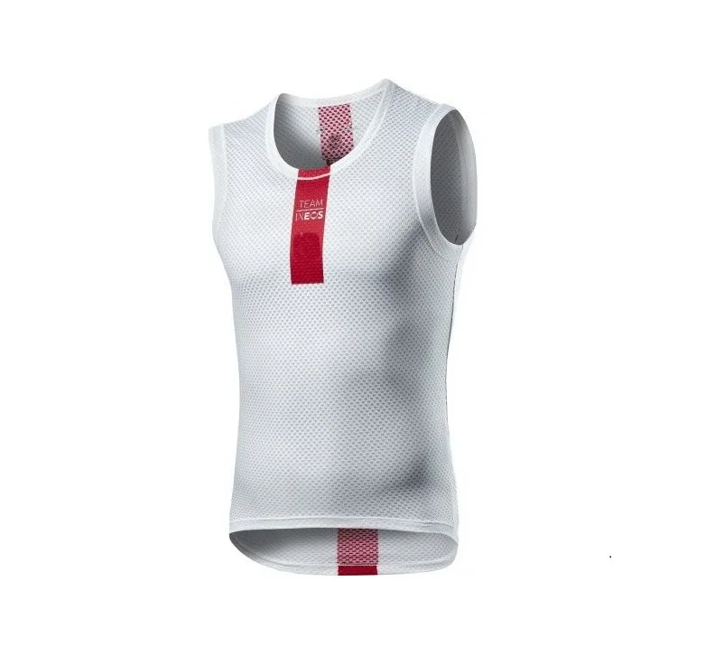 Asian size INEOS Team WHITE RED Base Layer Bike Clothings Cool Mesh Superlight Sleeveless Cycling Vest Mtb Clothes