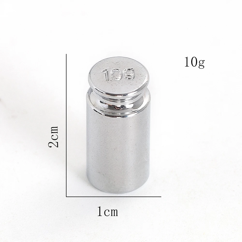 משקולות מדידה מדויקות מתכתיות משקולות מבריקות סט משקולות מדידה מדויקות אביזרים למעבדה ולבית