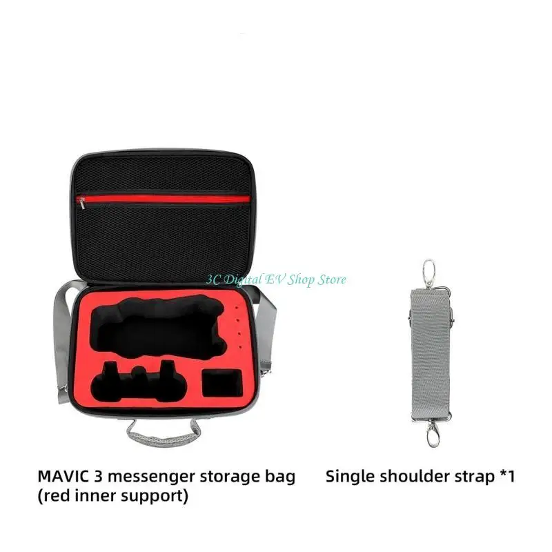 E74D Shell Tragen Fall Abdeckung Reise Tasche Tasche Halter Lagerung Trage Box für 3 Sport Kamera Lagerung Box – Detail 1