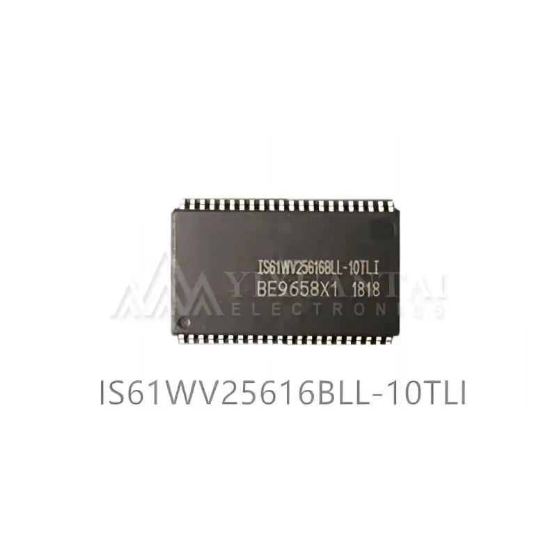 

10pcs/Lot IS61WV25616BLL-10TLI IS61WV25616BLL-10 SRAM Chip Async Single 2.5V/3.3V 4M-bit 256K X 16 10ns 44-Pin TSOP-II New