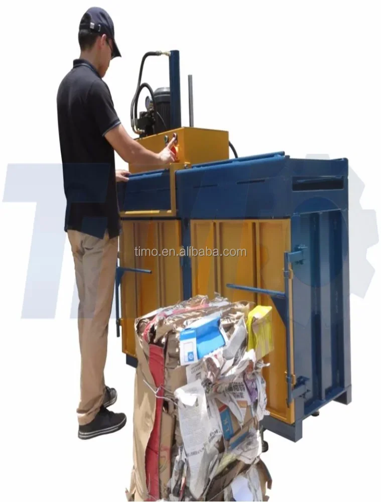 Hydraulic Trash Compactor For PET Bottle 2