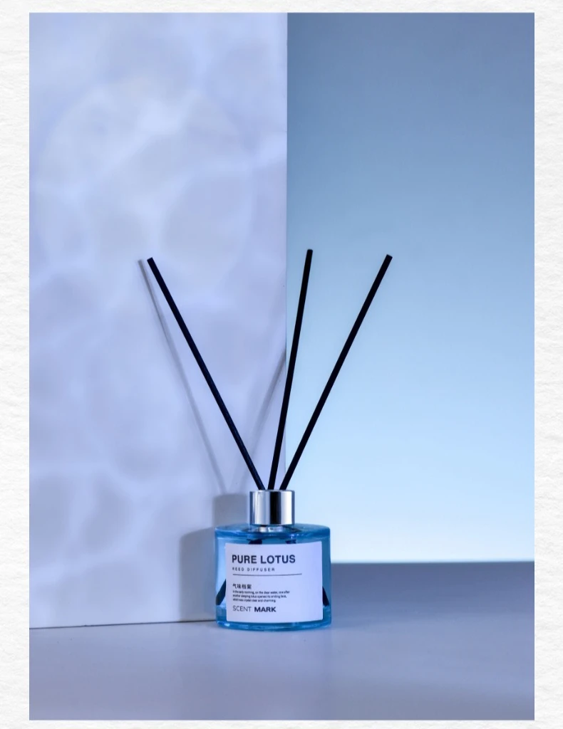 Reed Diffuser Set With Essential Oils For Home & Hotel Fragrance_voghion.com