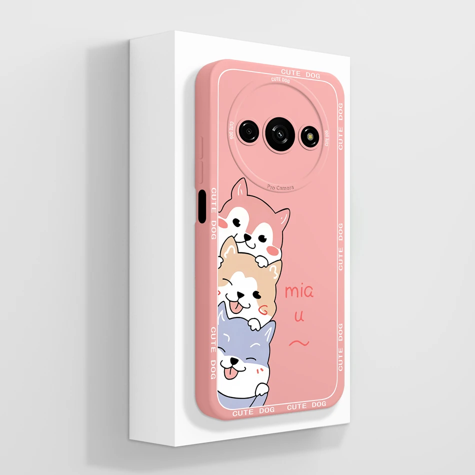 Panda Design Full Coverage Shockproof Liquid Silicone Bumper Case - Soft & Smooth Back Cover