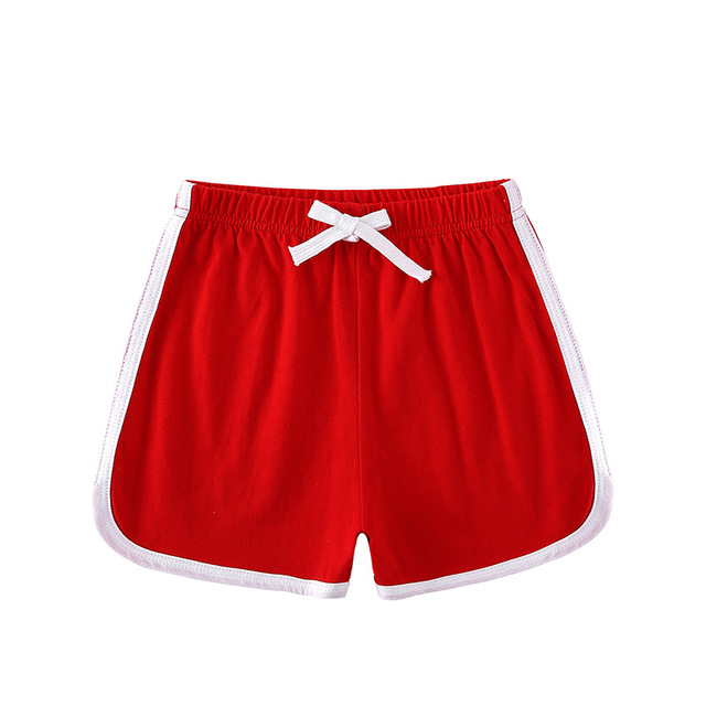 Girls Shorts Summer Cotton Shorts Girls Minnie Sports Short Loose Casual Short Trousers Beach Short