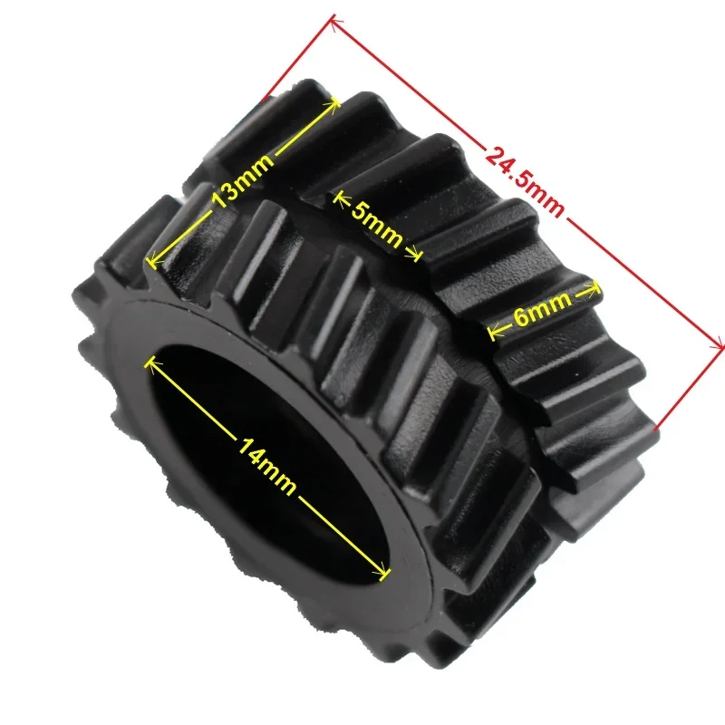 S * hindler 엘리베이터 문짝 모터 벨트, 도르래 직경 24.5mm H13mm 사선 치아 발효기 VF5 + PM10 에 적용 가능, 1 개