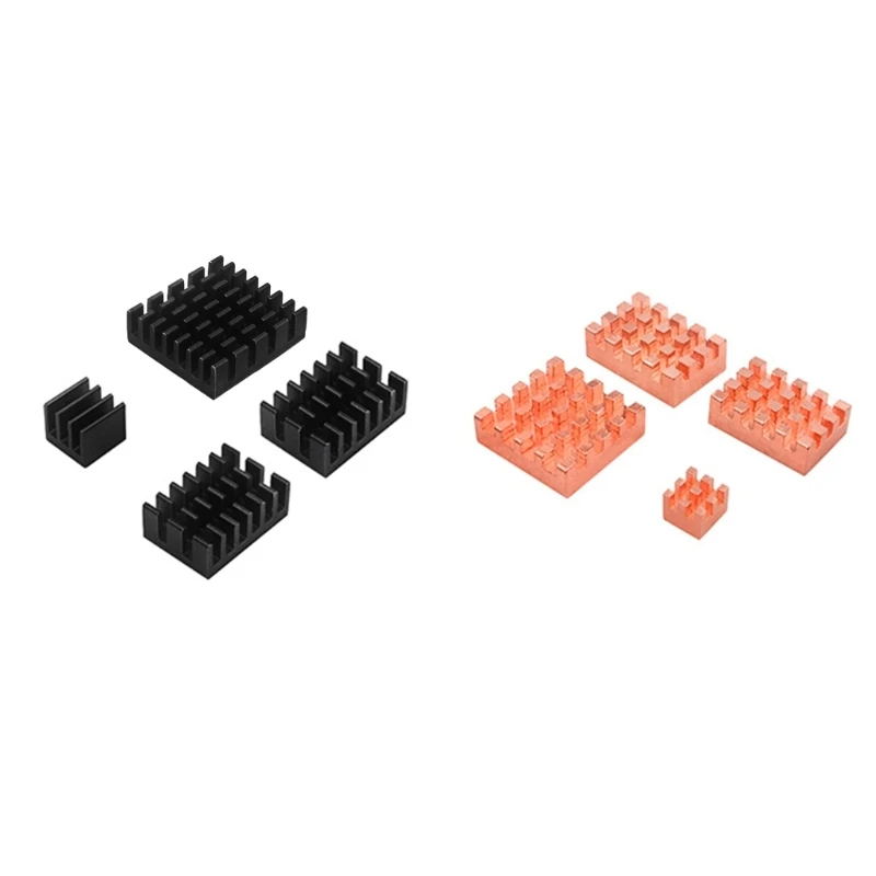 

Радиатор для радиатора Orange 5, медные/алюминиевые охлаждающие подставки, 4 шт.