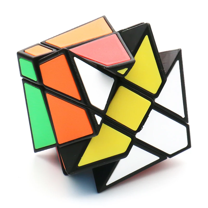 ZEPUZZLES Xsquared Crazy Fisher 2x3x3 FDM 3D 프린팅 블랙 타일 매직 큐브 트위스트 베기 퍼즐 지능 장난감 두뇌 티저