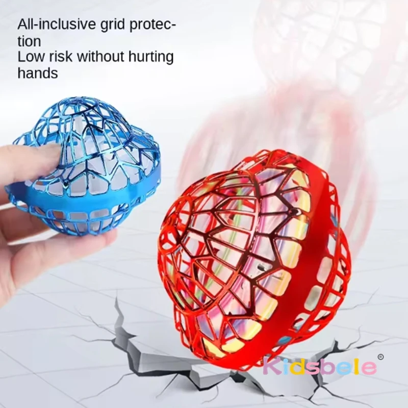 Kids Flying Ball Toy Magic Intelligent Sensor Floating Spinning UFO Shape Flying Ball Summer Indoor Outdoor Toy Birthday Gift_voghion.com