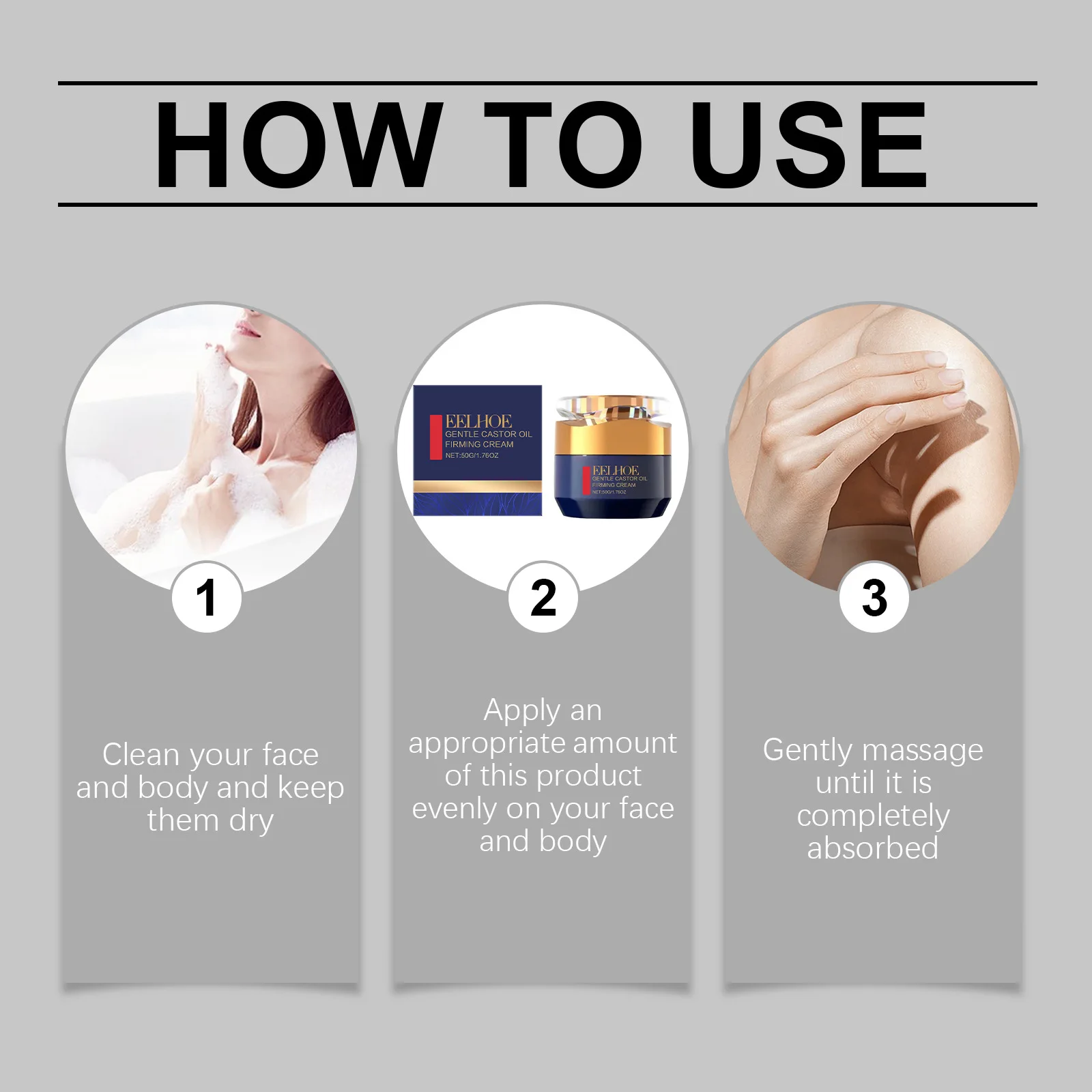 Eelhoe Collagene Pelle Crema Anti Invecchiamento Idratare Lifting Migliorare L'elasticità Nutrire Secco Idratante Illumina Lozioni Rassodanti Per Il Corpo 6