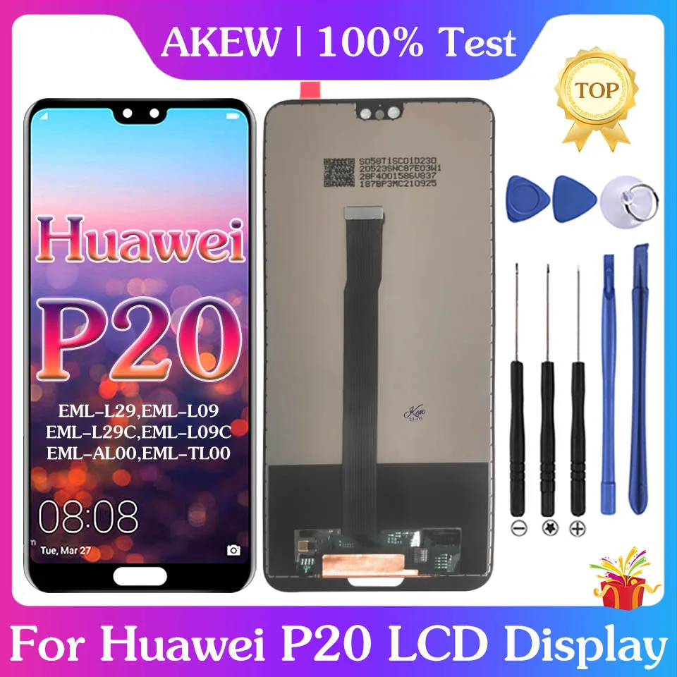 Appareils Photo Avant Et Arrière D'origine Pour Huawei P20 (EML-L29) - Occasion Mais Testés 100% Fonctionnels !