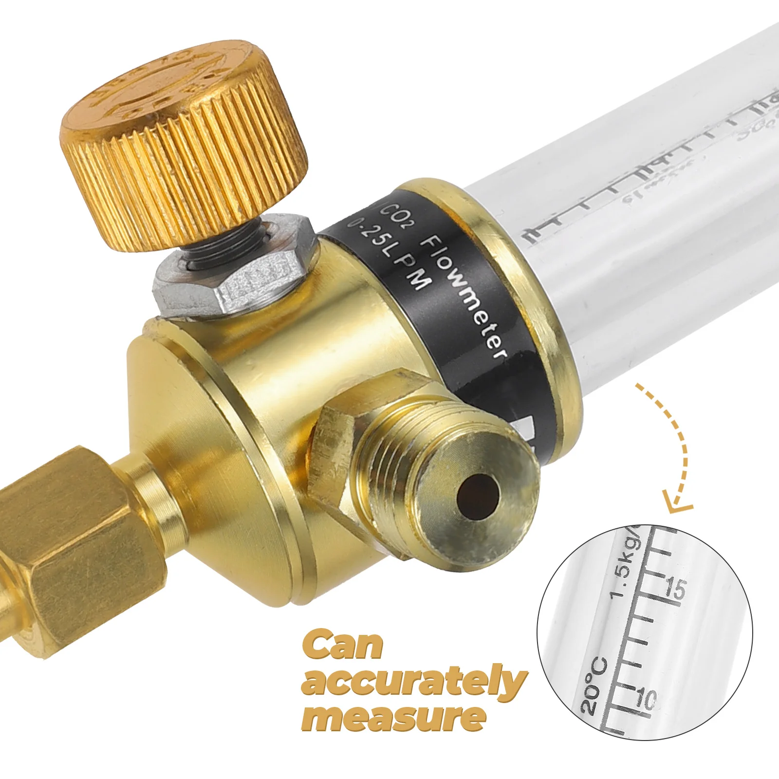 Flow Meter Argon Flow Meter Co2 Tube Carbon Dioxide Flowmeter Air Gas Flowmeter flow meter