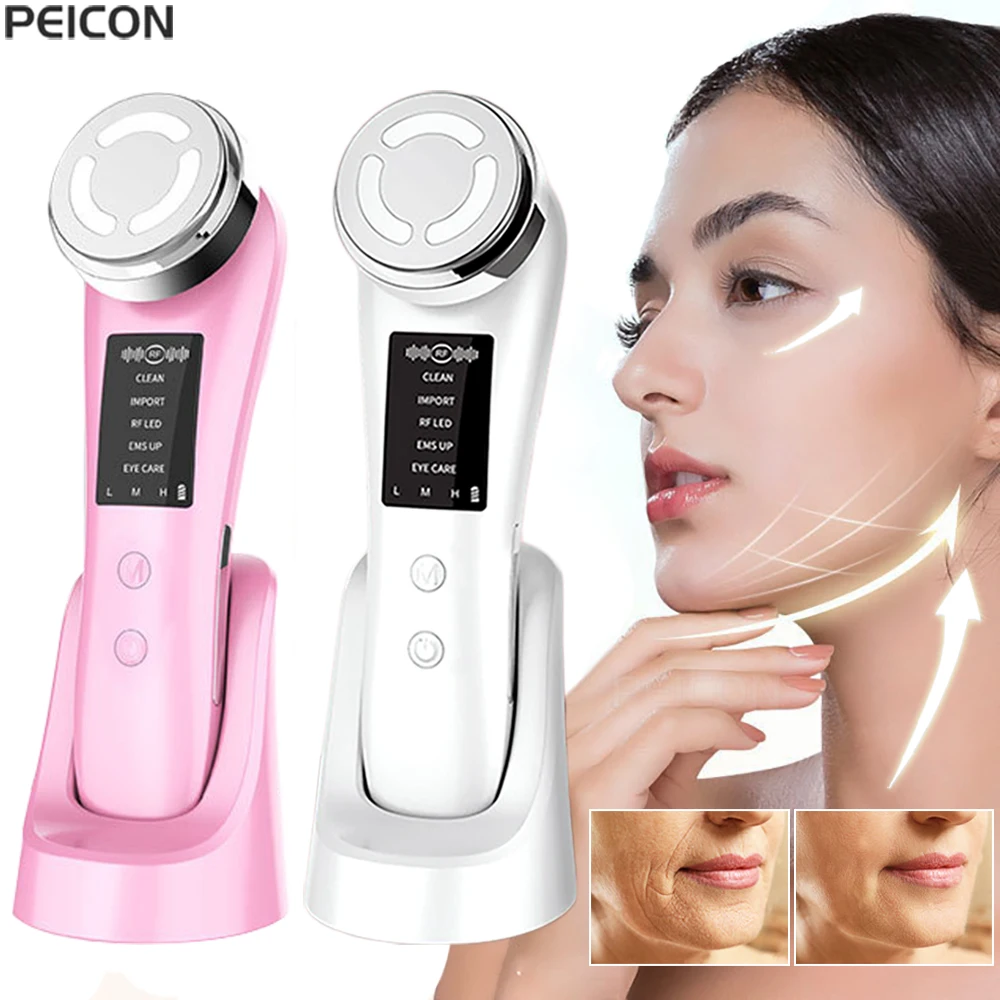 Rf Skin Tightening Machine Face Lifting Device For Wrinkle Anti Aging Ems  Skin Rejuvenation Radio Frequency Facial Massager - Multi-functional Beauty  Devices - AliExpress