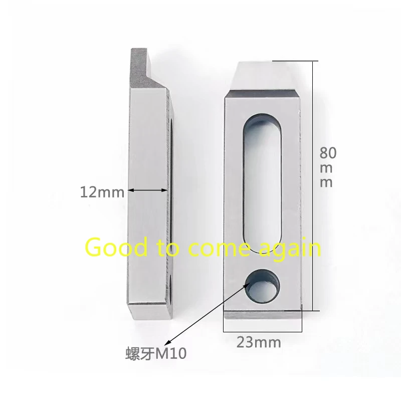 WEDM clamp tool CNC wire EDM machine stainless jig holder stainless steel M8 M10 slow wire machine pressure plate 1pcs