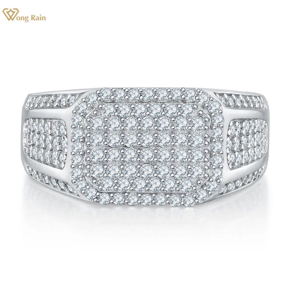 WongRainLuxury100925SterlingSilverRealMoissaniteVVS3EXD