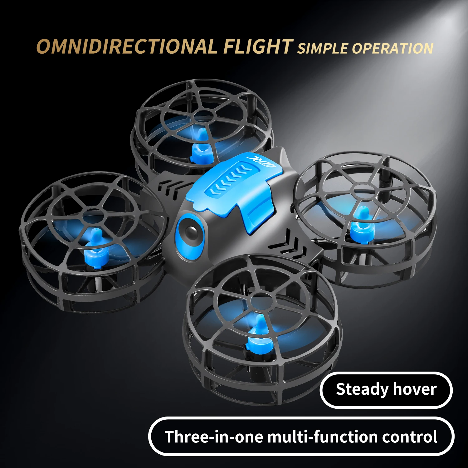 Mini Drone V8/V18 avec Caméra HD, Jouet Télécommandé pour Enfants