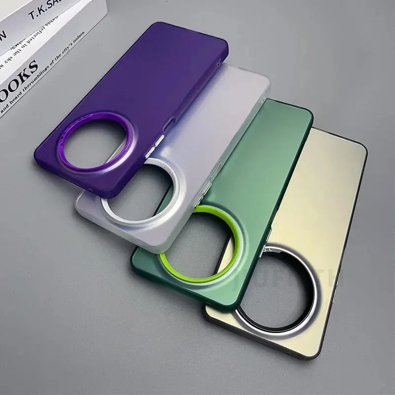 Matte Laser Colorful Bumper Armor Shockproof Phone Case