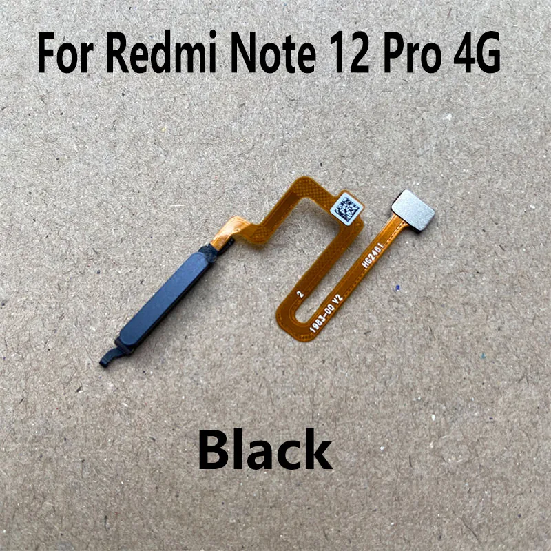 Enhanced Fingerprint Sensor Touch ID Ribbon Connector Flex Cable for Xiaomi Redmi Note 12 Pro