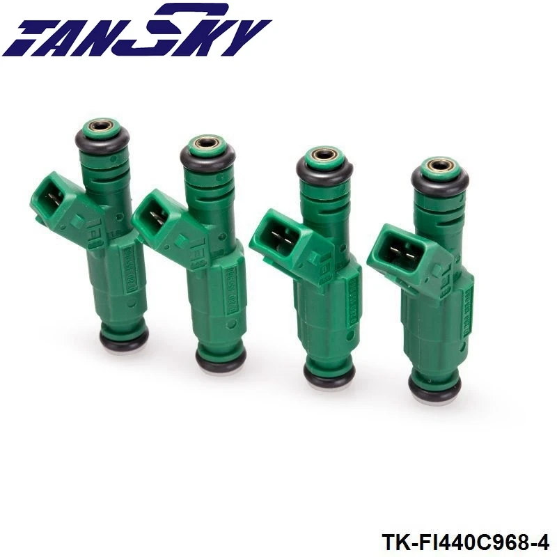 4pcs/lot High Flow 440cc 0280155968 Fuel Injector For Audi A4 S4 Tt 1