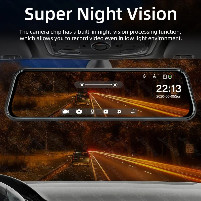 Jansite  DVR  ķ ġ ũ,     , 10 ġ, 1080P, IMX307  ĸ ī޶, 256G