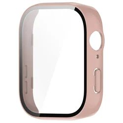 Premium Tempered Glass Protective Case - Full Cover Screen Protector & PC Shell for Huawei Watch Fit 3 Accessories (6 printing powder)