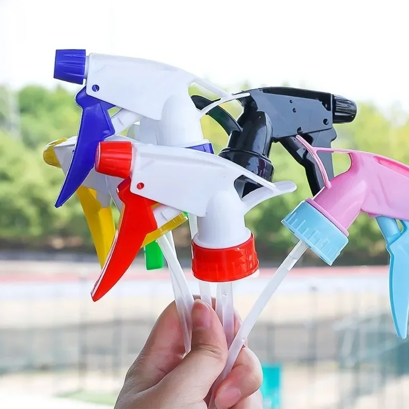 1-10Pcs Plastic Spray Bottle Manual Trigger Reusable Mist Stream Sprayer Tops Home Office Cleaning Garden Watering Accessories