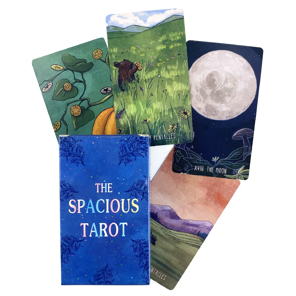 

The Spacious Tarot Cards High Quality Board Games For Fate Divination Party Entertainment Oracle Deck