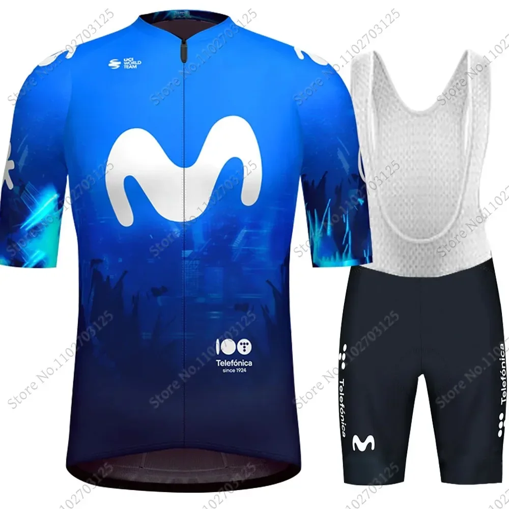 M Cycling Jersey 2025 Pro team Set Short Sleeve Espana Clothing Men Road Bike Shirt Suit Bicycle bib Shorts MTB Wear Maillot 3