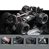 Hyper Go MJX 10208 V2 RC Car 1/10 2.4G 4WD 80KM/H High Speed Brushless Off-Road Vehicle Remote Control Drift Monster Truck Toys 2