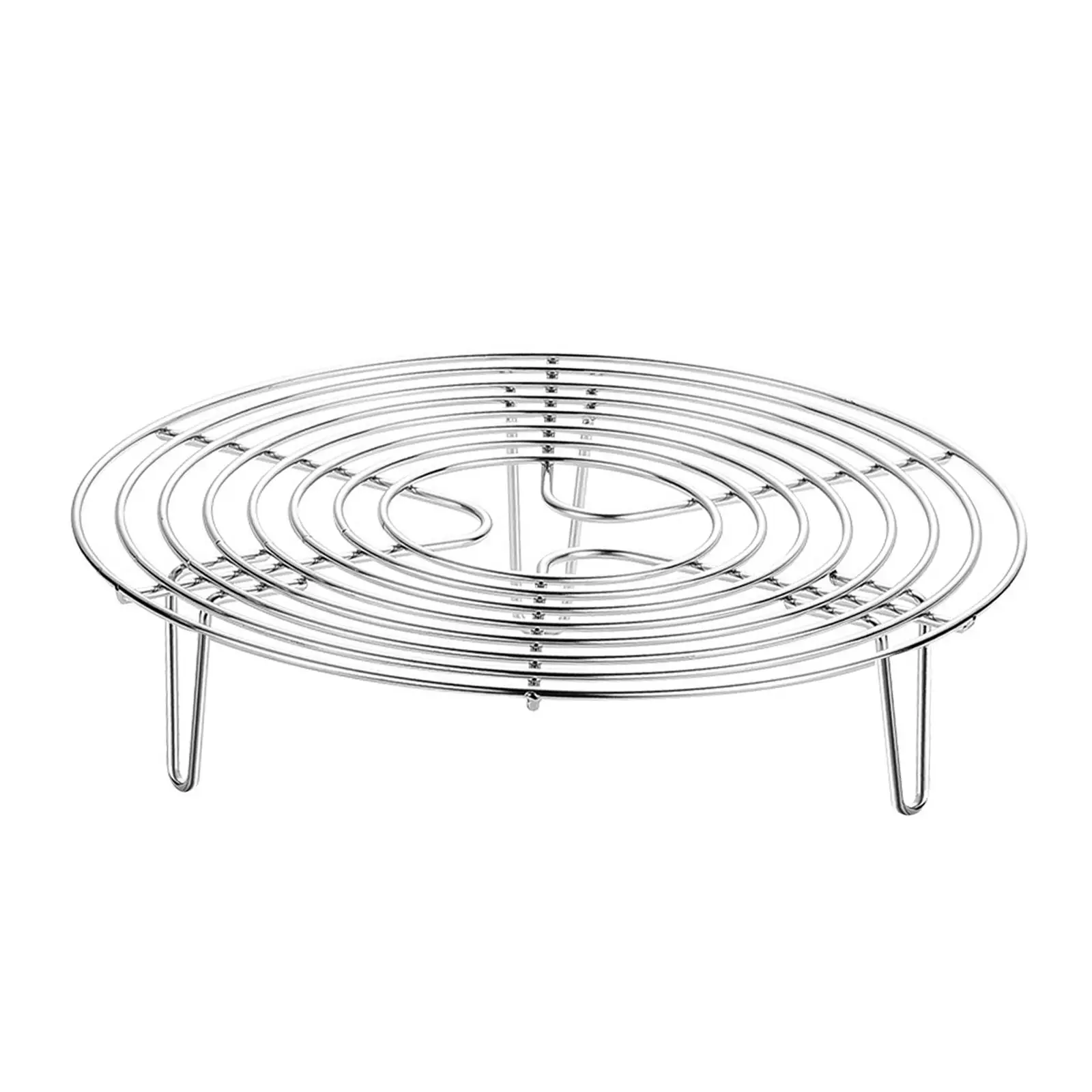 Round Cooling Rack H 1.57in Steamer Rack for Air Fryer Restaurant Kitchen