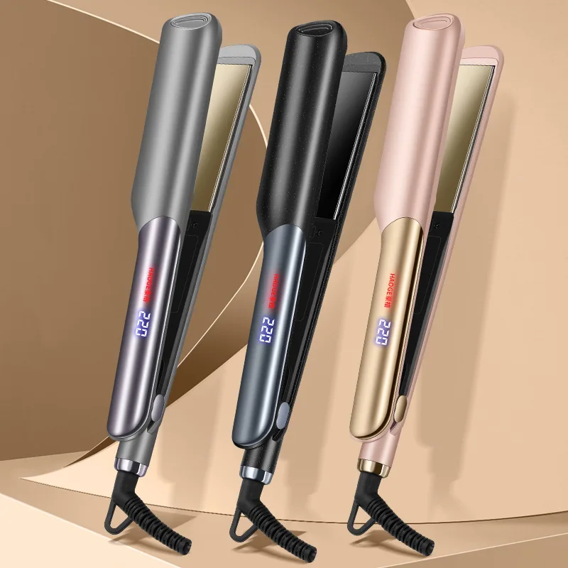 2-in-1 Hair Straightener & Curler-Anti-Scald, Damage-Free Styling Tool