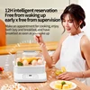 Electric Steamer Household Integrated Multifunctional Steamer With Large Capacity And Timed Three Layer Steam Pot Electric Steam 4