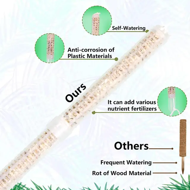 39 Cm -Es Növényi Hegymászó Keret Egymásra Rakható Mohás Mászás Tervezés Cserepes Tartó Műanyag Növények Pólus Üreges St D5S0 - Image 3